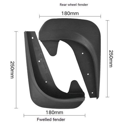 Replacement Parts Rubber Mudflaps for Trailer 4pcs Car Mud Flaps Splash Guard