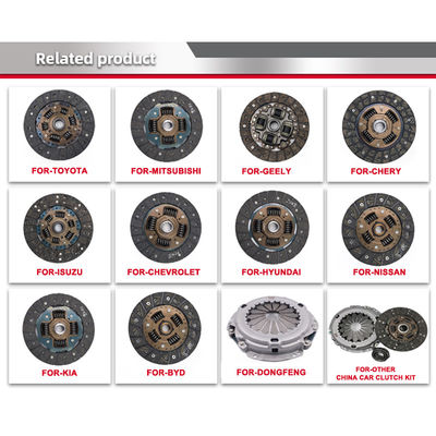 CHERY GEELY GWM CHANGAN FAW BRILLIANCE Chinese Car Clutch Cover Plate Bearings Prices